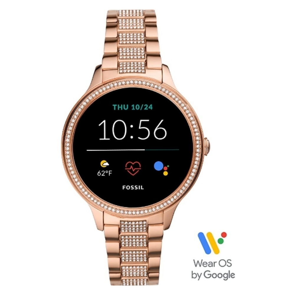 Fossil Gen 3 Smartwatch Q Venture GoldTone Stainless… Gem